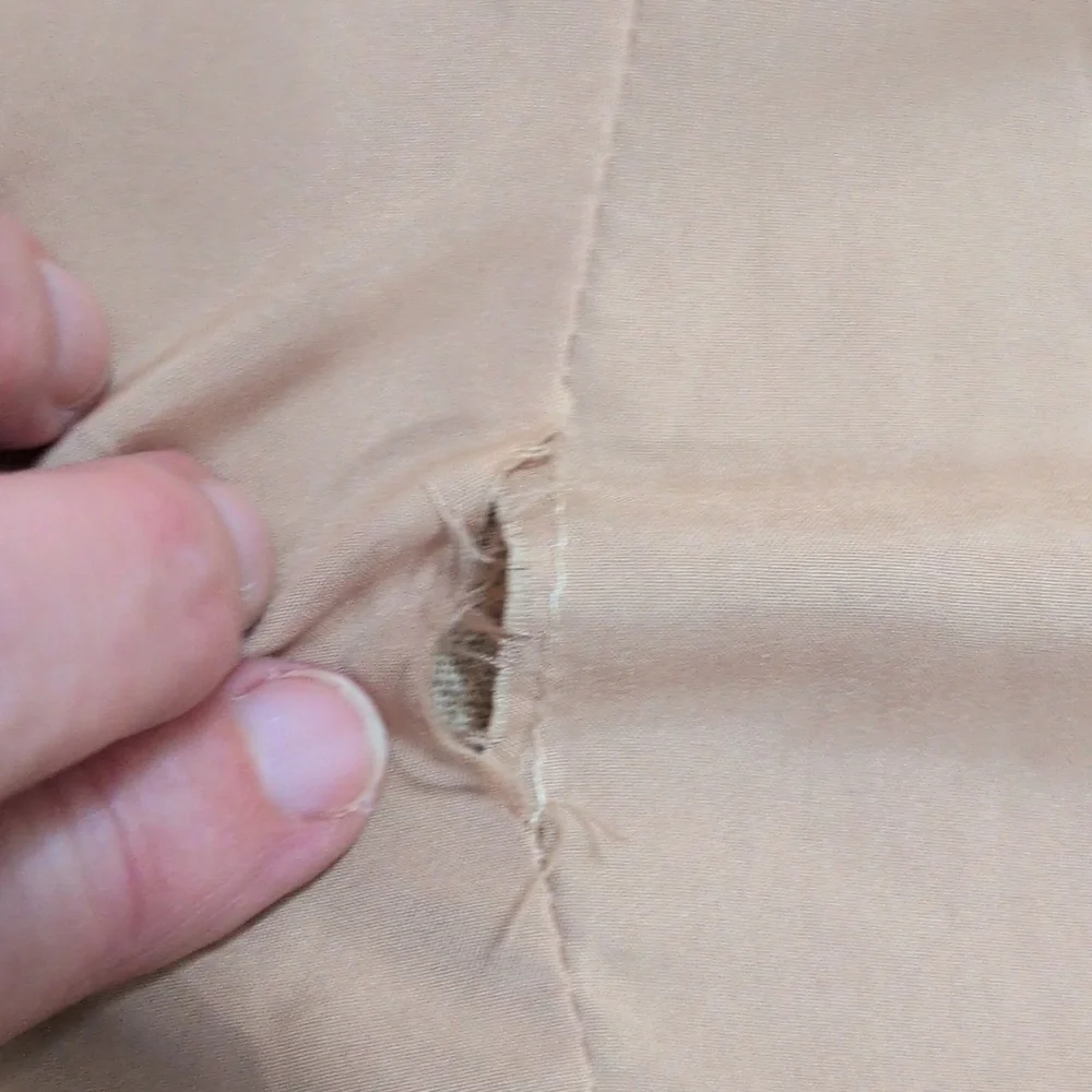 Jessica London Women's Linen Blend Tan Blazer Size 22W - Picture 6 of 6